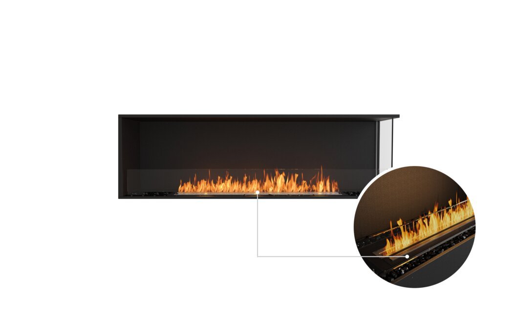 EcoSmart Fire Flex 68RC Right Corner Fireplace Insert - Vookoo Lifestyle