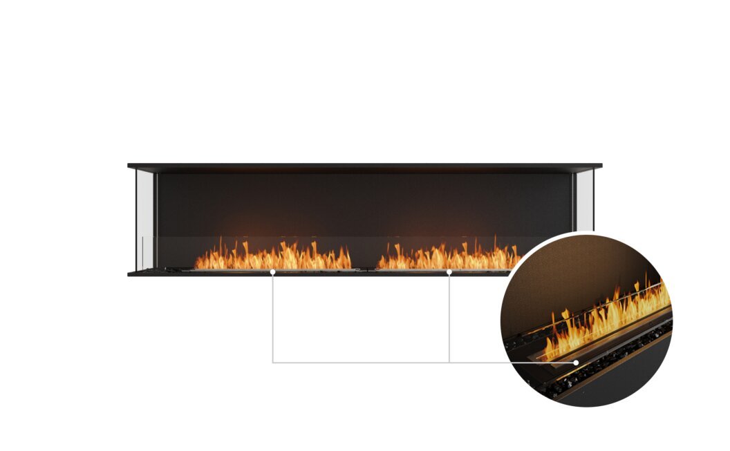 EcoSmart Fire Flex 86BY Bay Fireplace Insert - Vookoo Lifestyle