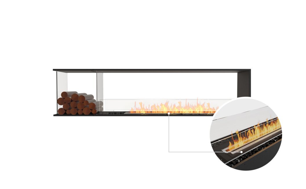 EcoSmart Fire Flex 86PN.BXL Peninsula Fireplace Insert - Vookoo Lifestyle