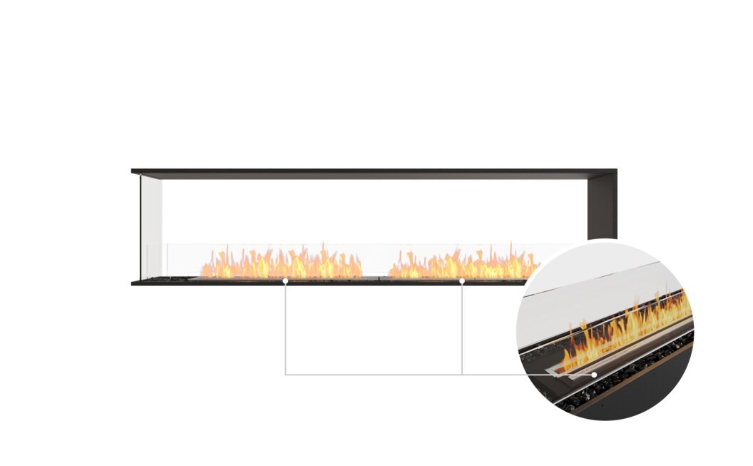 EcoSmart Fire Flex 86PN Peninsula Fireplace Insert - Vookoo Lifestyle