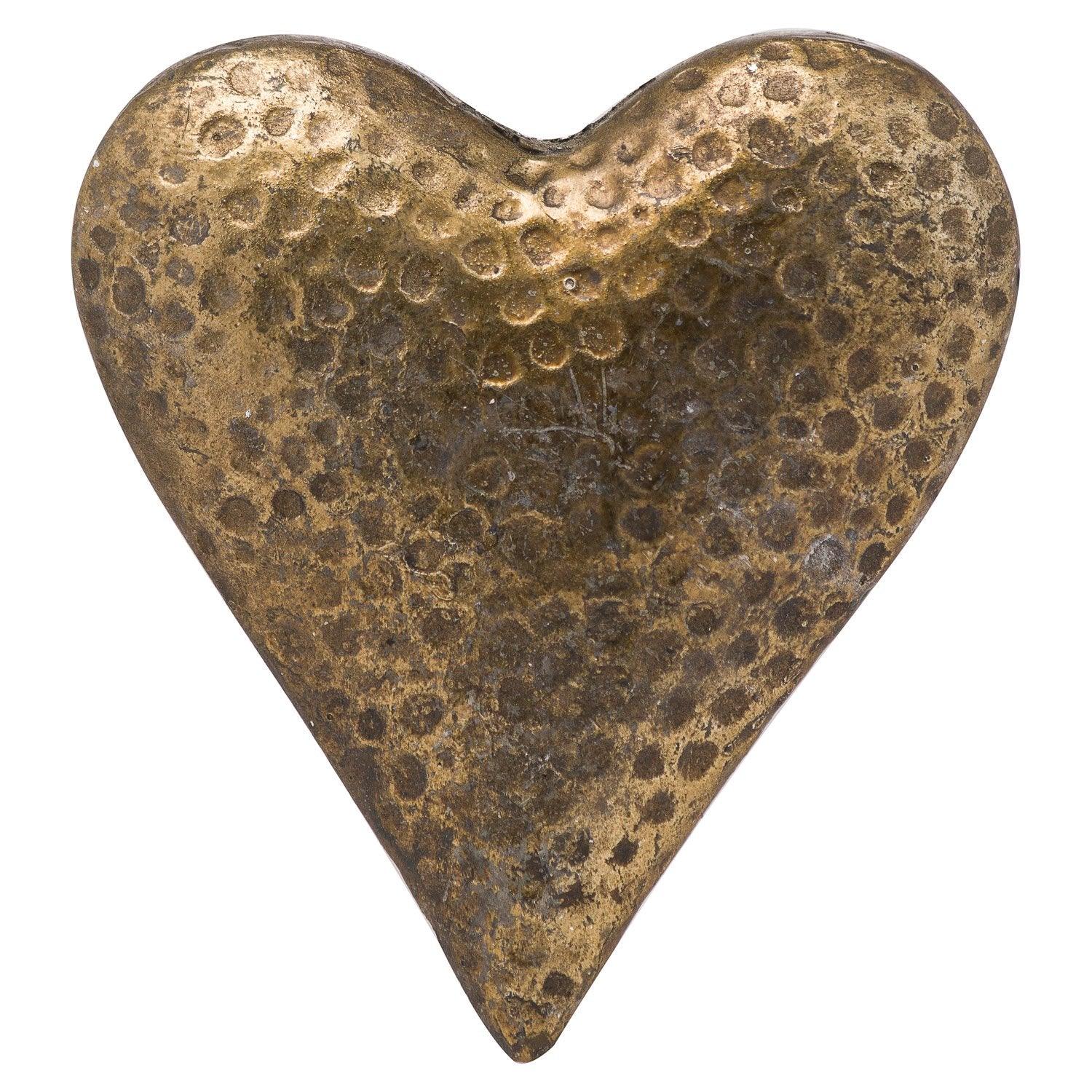 Evi Antique Bronze Large Heart - Vookoo Lifestyle