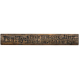 Family Large Rustic Wooden Message Plaque - Vookoo Lifestyle