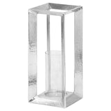 Farrah Collection Silver Candle Stand - Vookoo Lifestyle