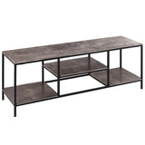 Farrah Collection Silver Media Unit - Vookoo Lifestyle