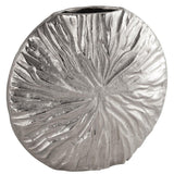 Farrah Collection Silver Textured Large Vase - Vookoo Lifestyle
