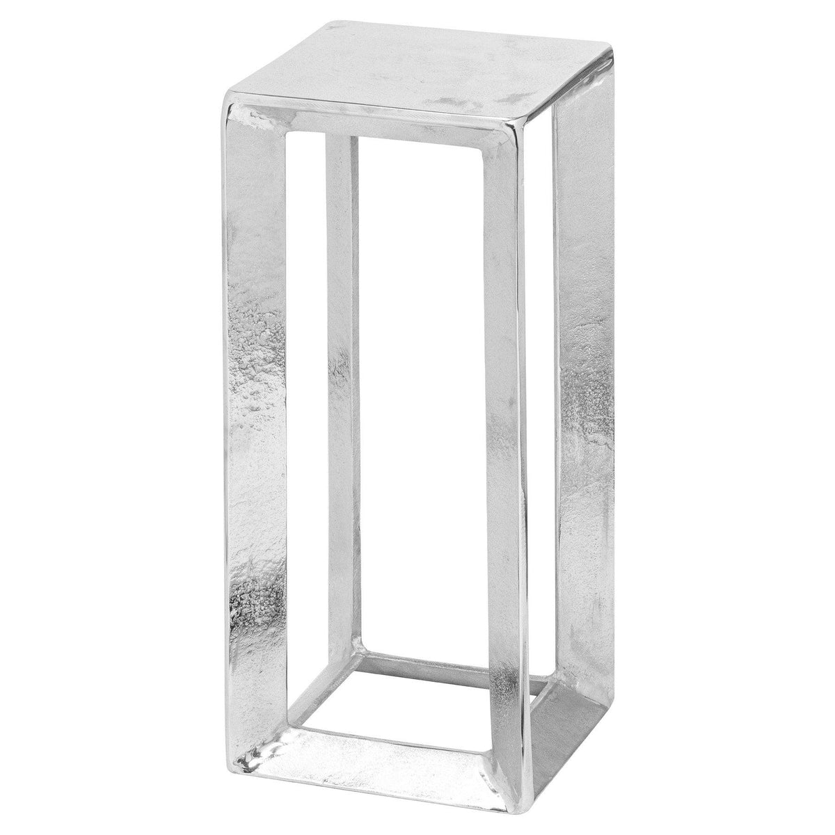 Farrah Collection Small Silver Plant Stand - Vookoo Lifestyle