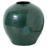 Garda Emerald Glazed Regola Vase - Vookoo Lifestyle