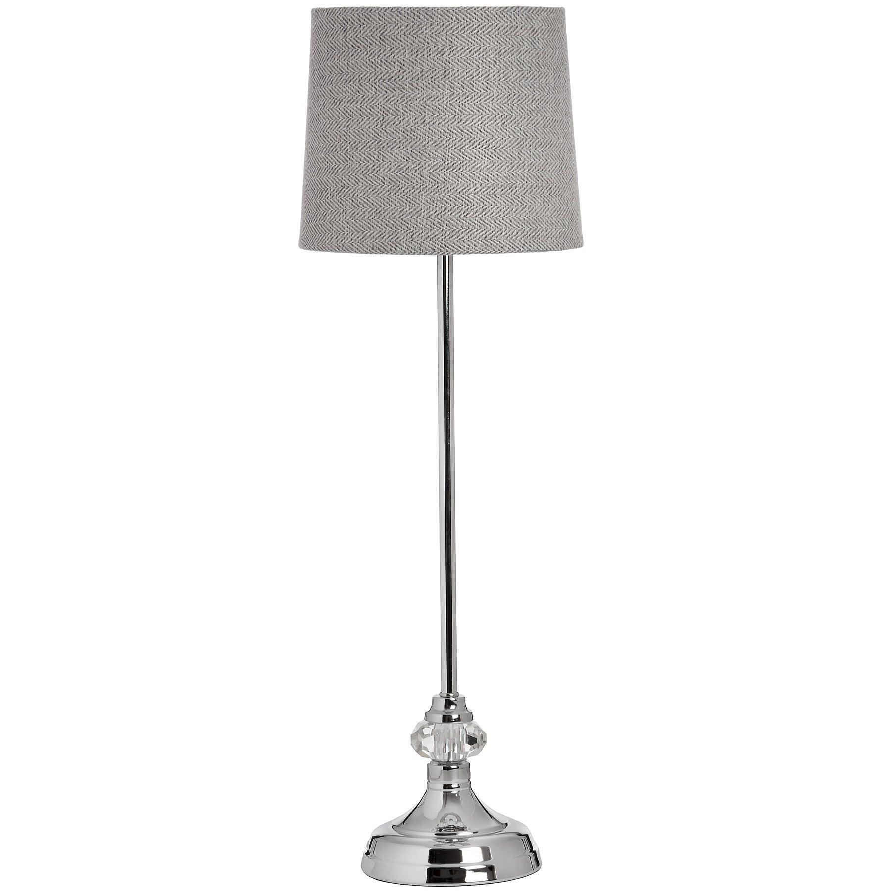 Genoa Chrome Table Lamp - Vookoo Lifestyle