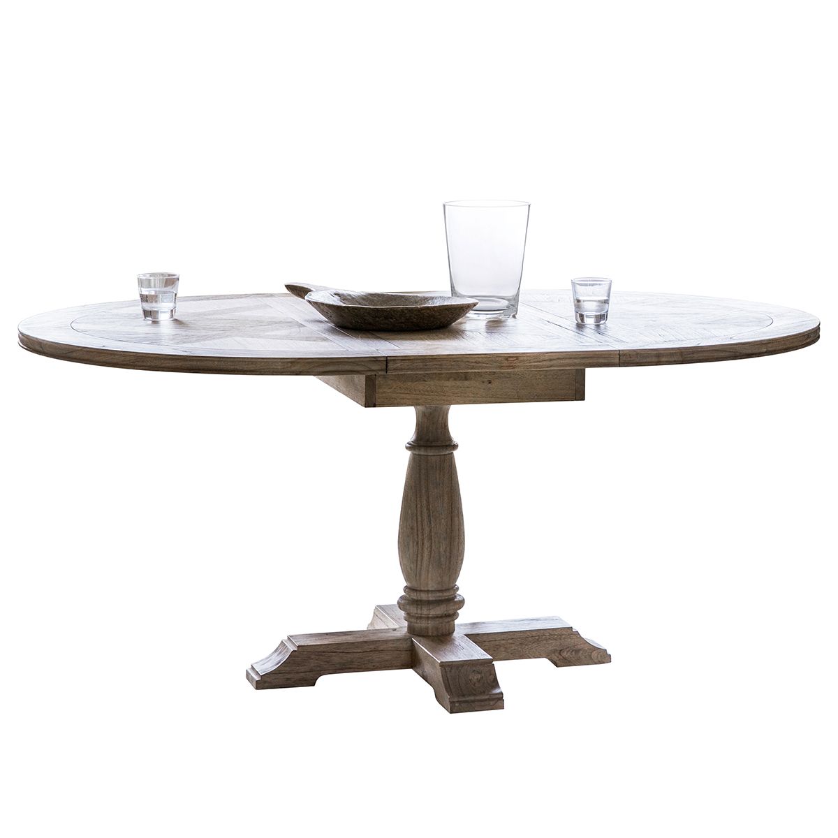 Gerald Round Extendable Dining Table - Vookoo Lifestyle