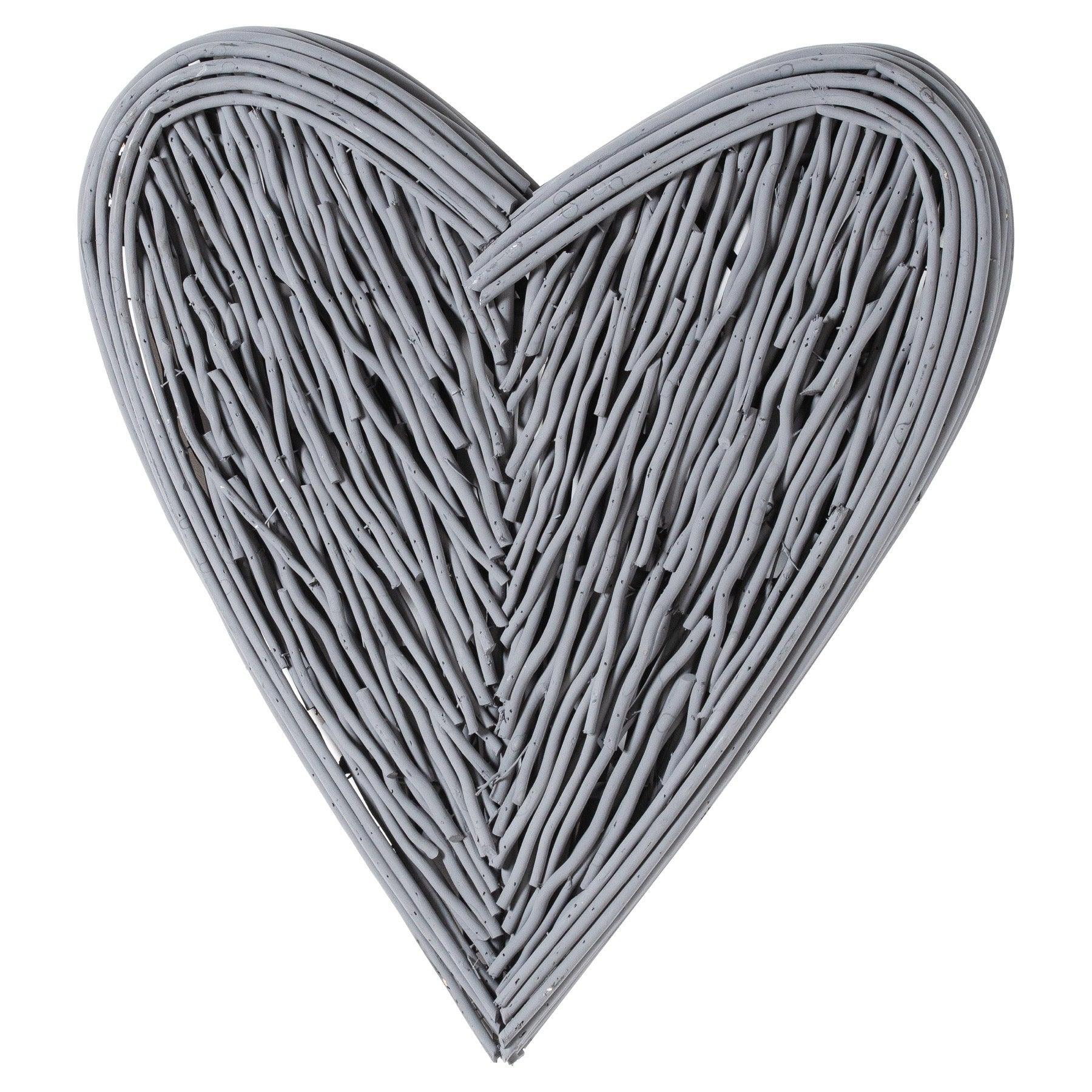 Grey Small Willow Branch Heart - Vookoo Lifestyle