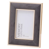 Grey Velvet With Gold 4X6 Frame - Vookoo Lifestyle