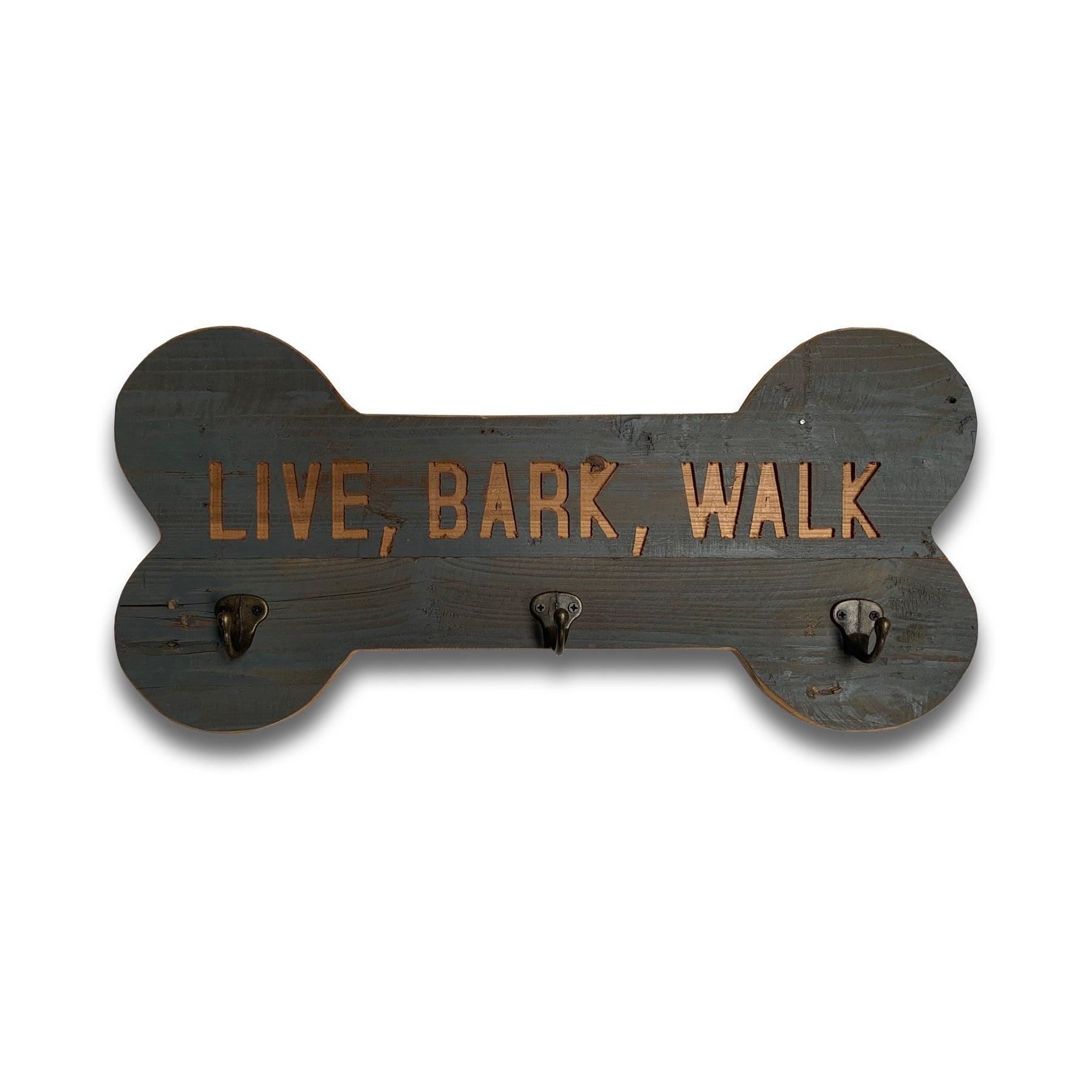 Grey Wash Live Bark Walk Lead Hook - Vookoo Lifestyle
