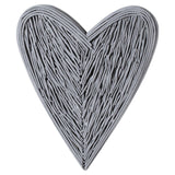 Grey Willow Branch Heart - Vookoo Lifestyle