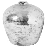Hammered Silver Astral Vase - Vookoo Lifestyle