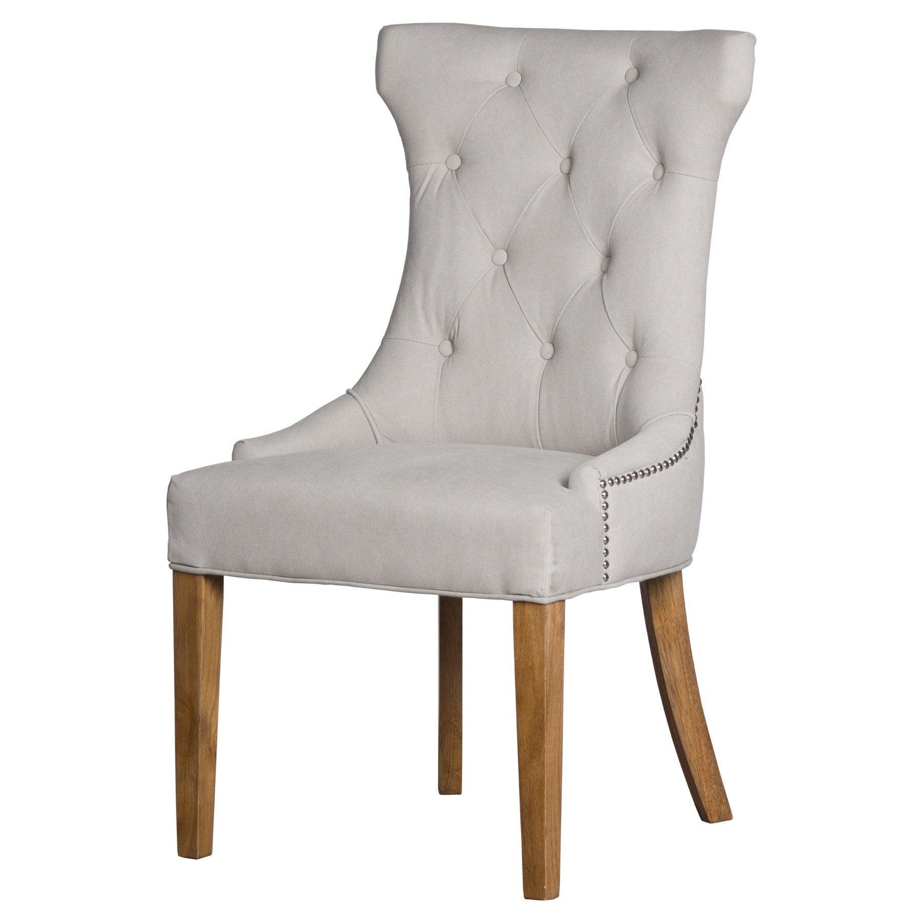 High Wing Ring Backed Dining Chair - Vookoo Lifestyle