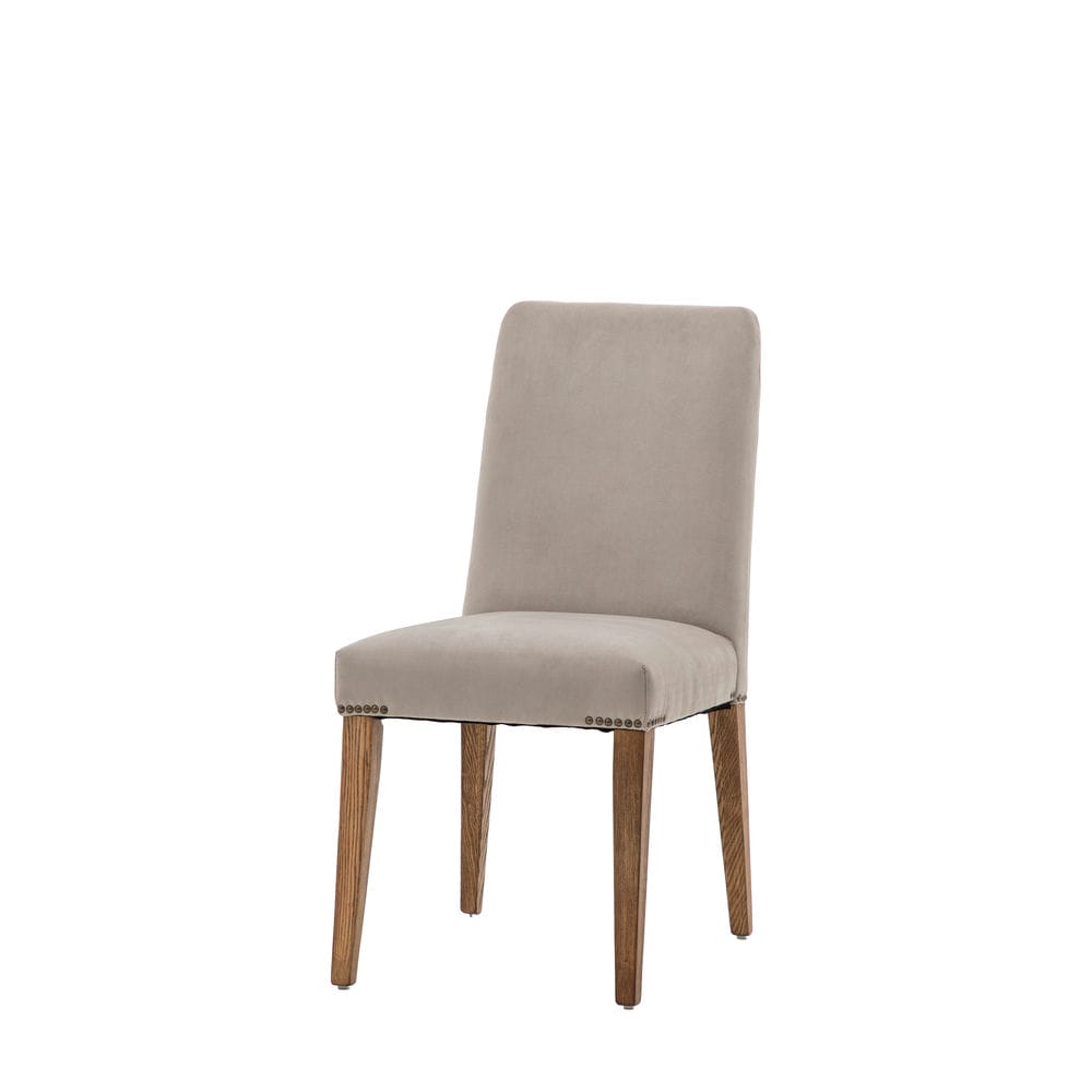 Highvarra Chair Dove Velvet (2pk) - Vookoo Lifestyle