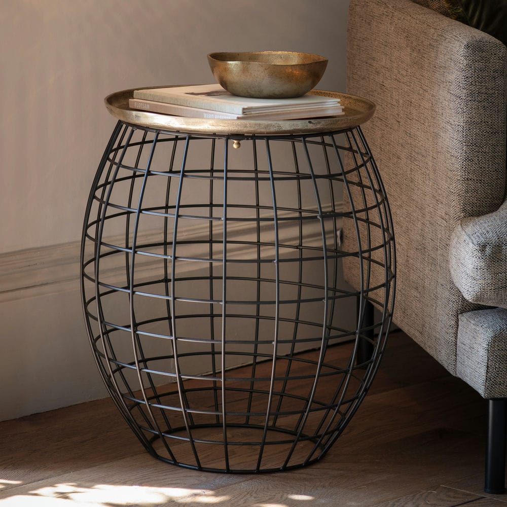 Karin Side Table Antique - Vookoo Lifestyle