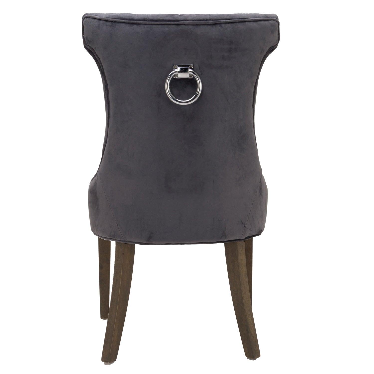 Knightsbridge High Wing Ring Backed Dining Chair - Vookoo Lifestyle