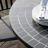 Laddi Mosaic Round Dining Table - Vookoo Lifestyle