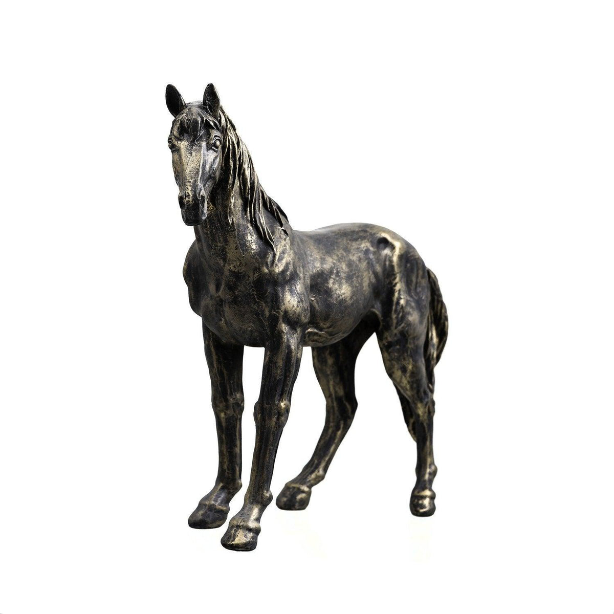 Large Bronze Horse Figurine - Vookoo Lifestyle
