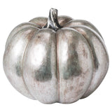 Large Silver Foil Pumpkin - Vookoo Lifestyle