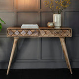 Linko Console Table Burnt Wax - Vookoo Lifestyle