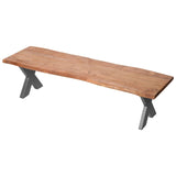 Live Edge Collection Bench - Vookoo Lifestyle