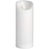 Luxe Collection 3.5 x9 White Flickering Flame LED Wax Candle - Vookoo Lifestyle