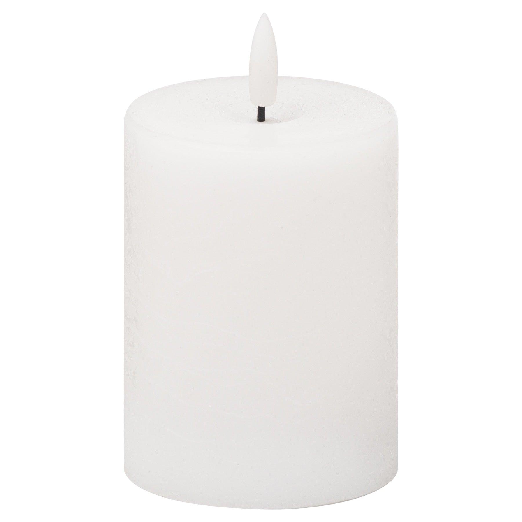 Luxe Collection Natural Glow 3x4 LED White Candle - Vookoo Lifestyle