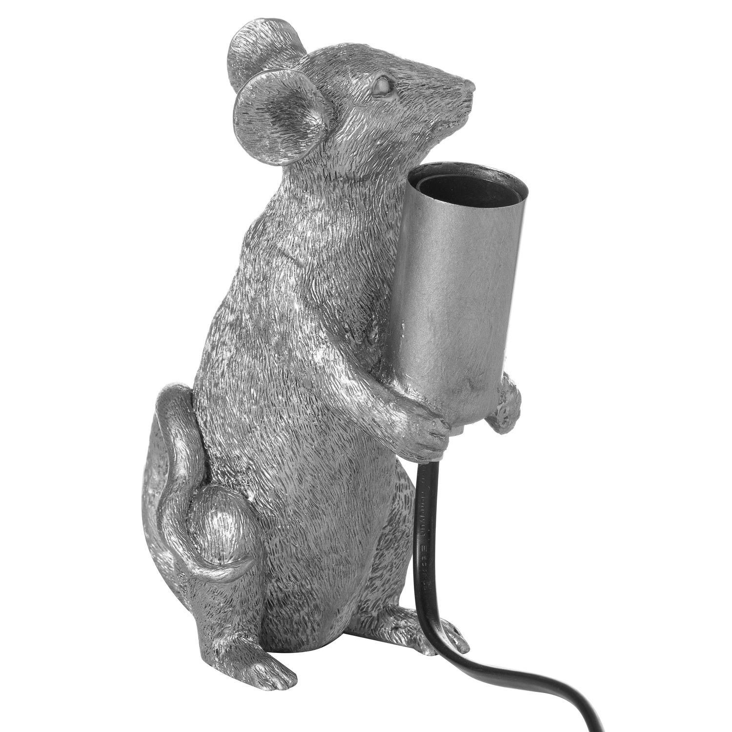 Marvin The Mouse Silver Table Lamp - Vookoo Lifestyle