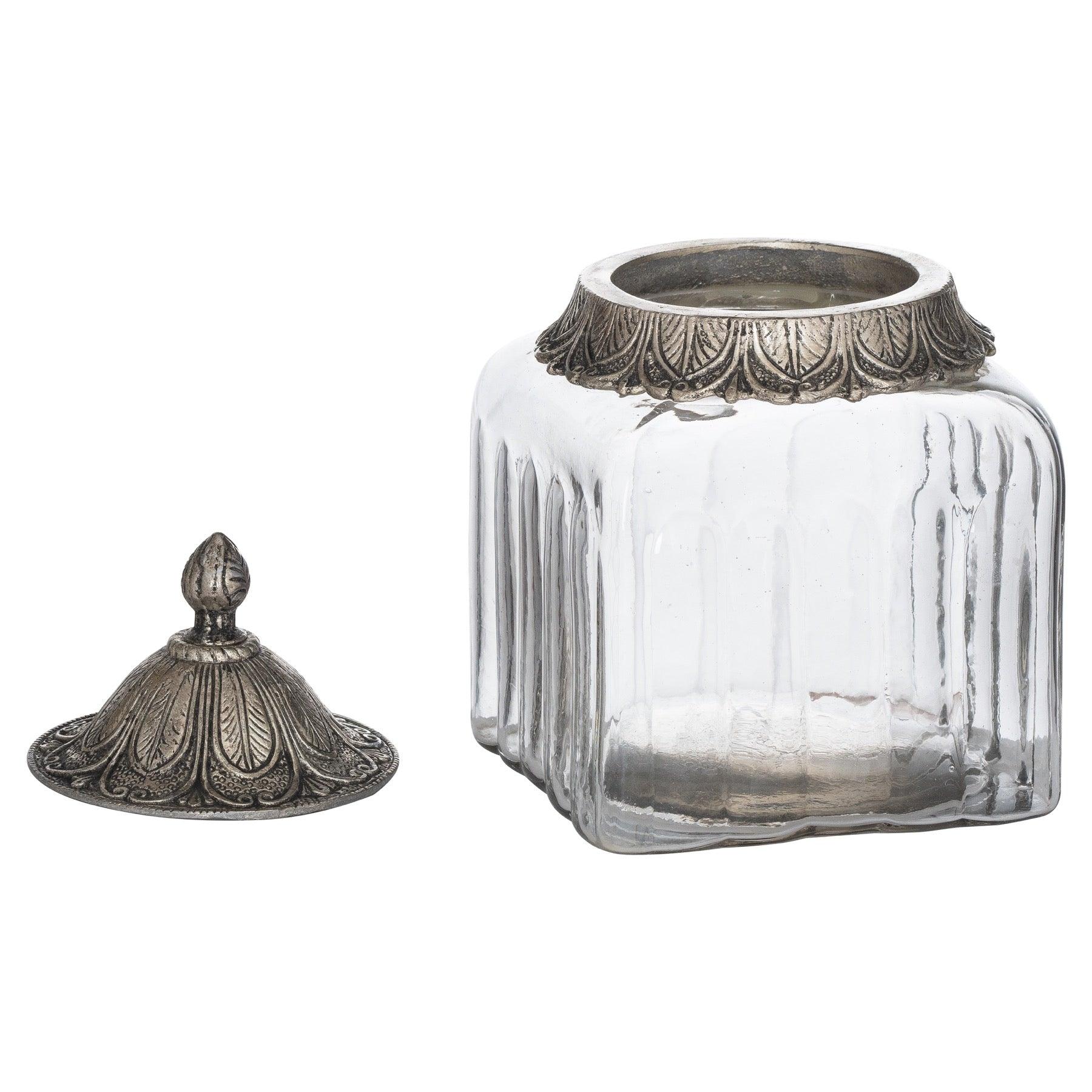 Moroccan Style Lidded Medium Display Jar - Vookoo Lifestyle