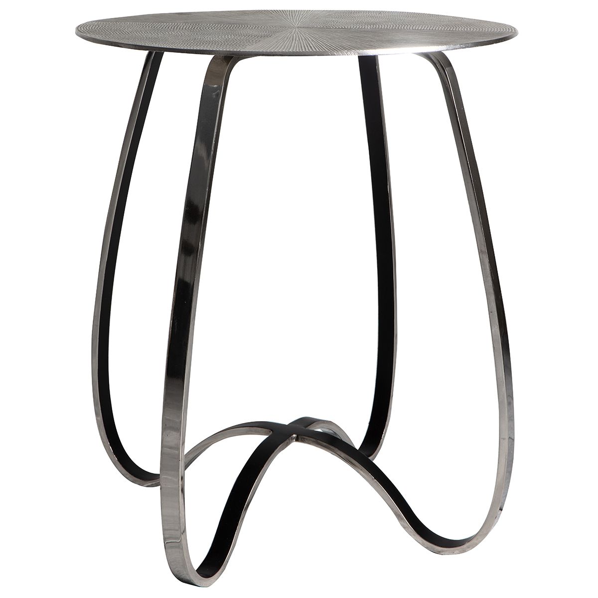 Neuler Side Table Silver - Vookoo Lifestyle