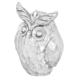Otis The Large Silver Ceramic Owl - Vookoo Lifestyle