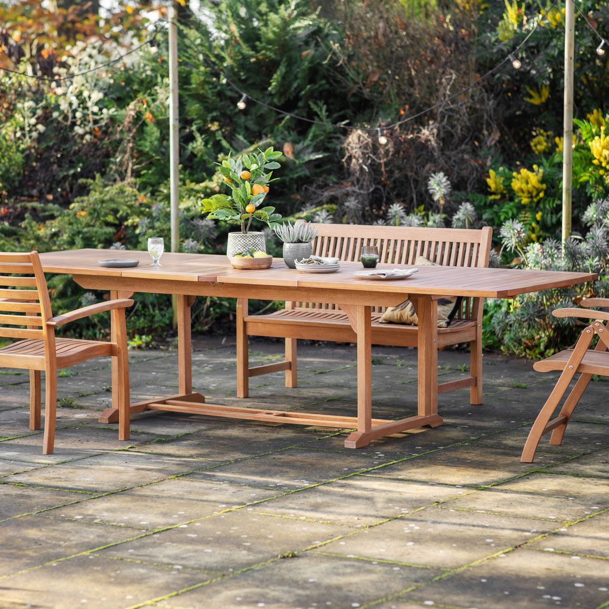 Ottoro Outdoor Extendable Dining Table - Vookoo Lifestyle