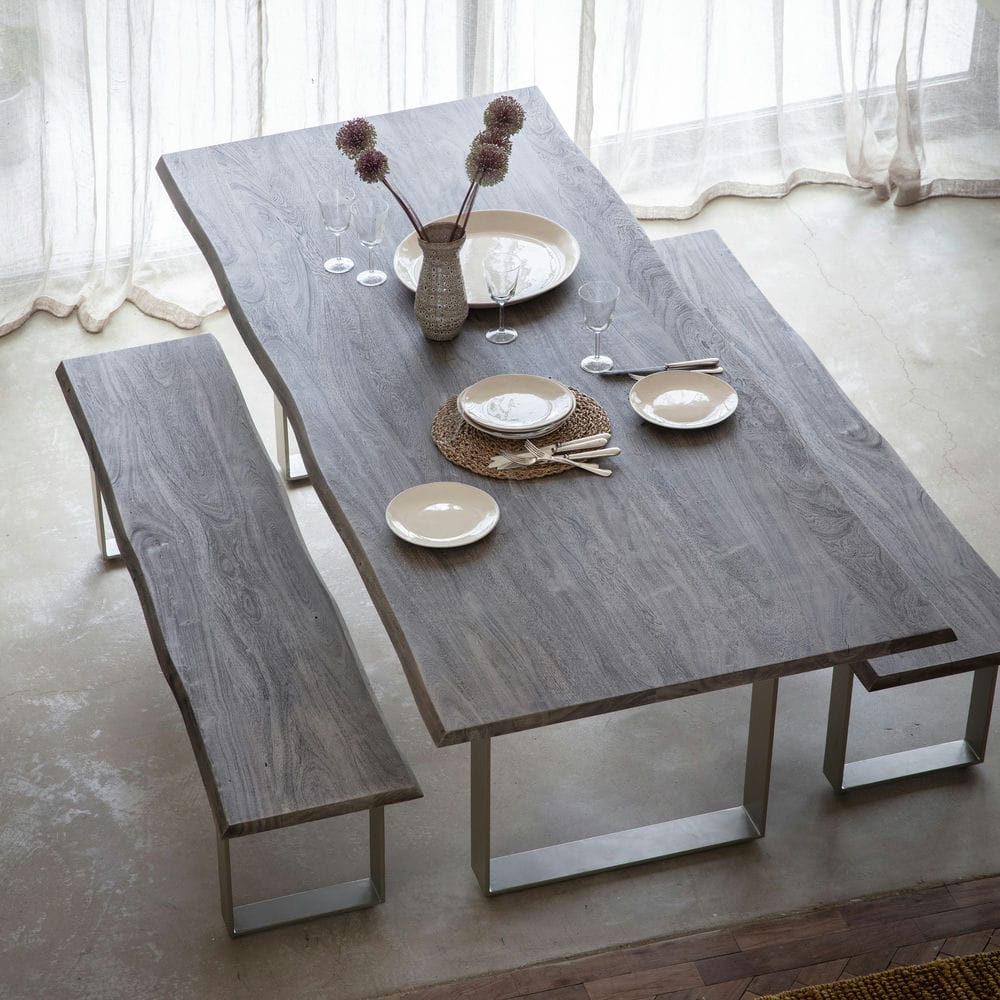 Prima Dining Table Grey - Vookoo Lifestyle