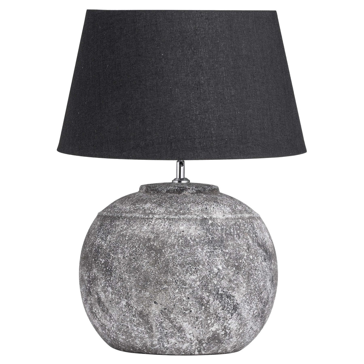 Regola Aged Stone Ceramic Table Lamp - Vookoo Lifestyle