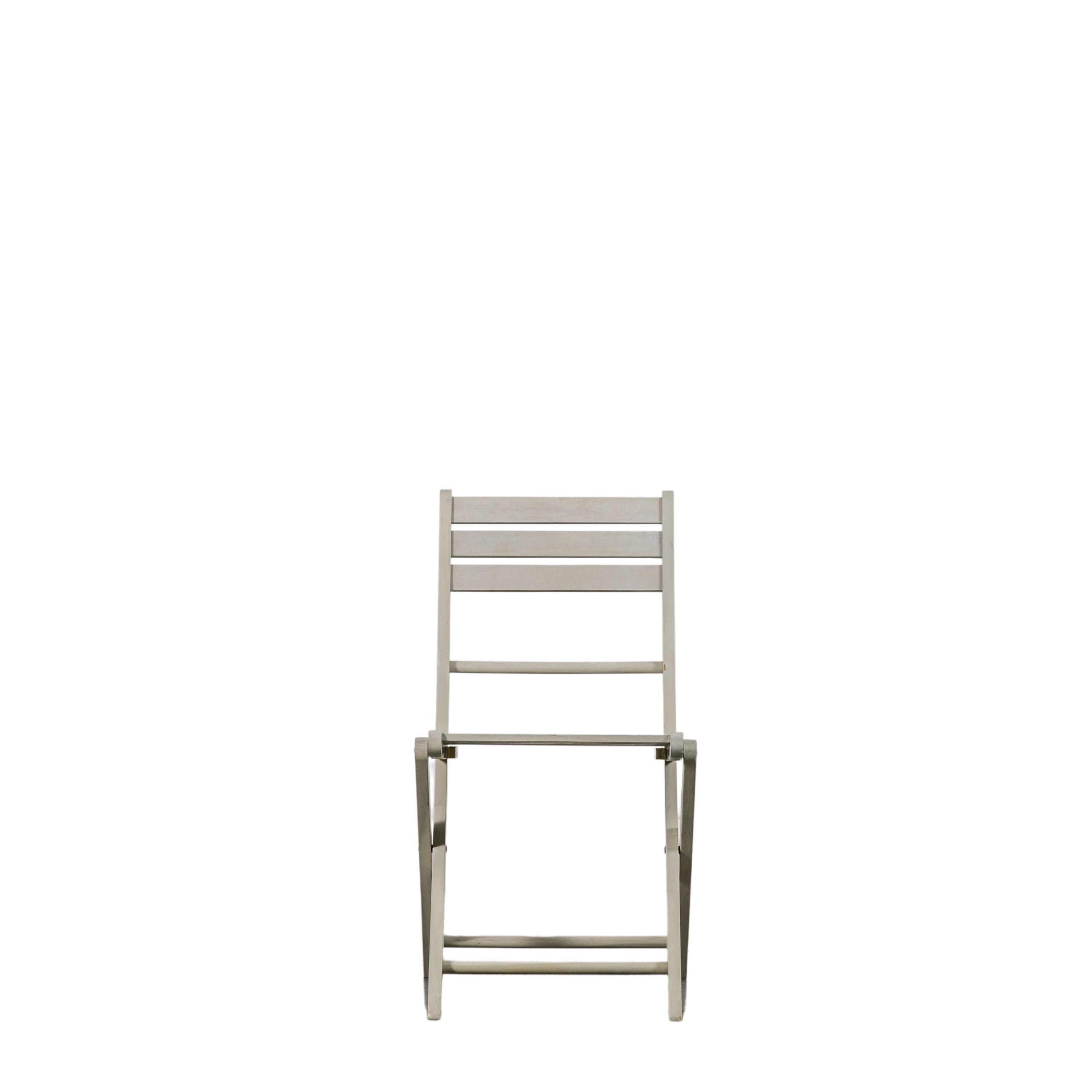 Rimi Folding Chair Whitewash (Pack of 2) - Vookoo Lifestyle
