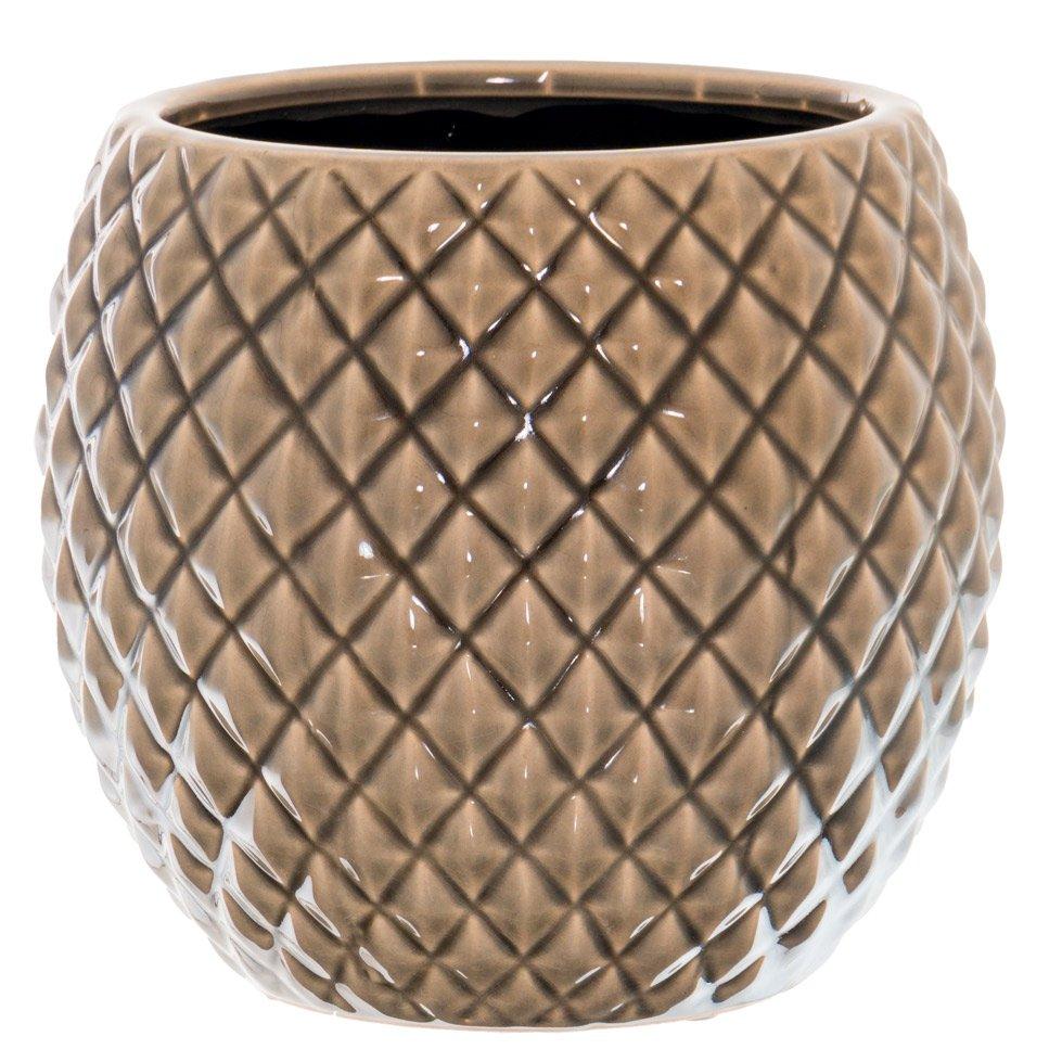 Seville Collection Grey Diamond Planter - Vookoo Lifestyle