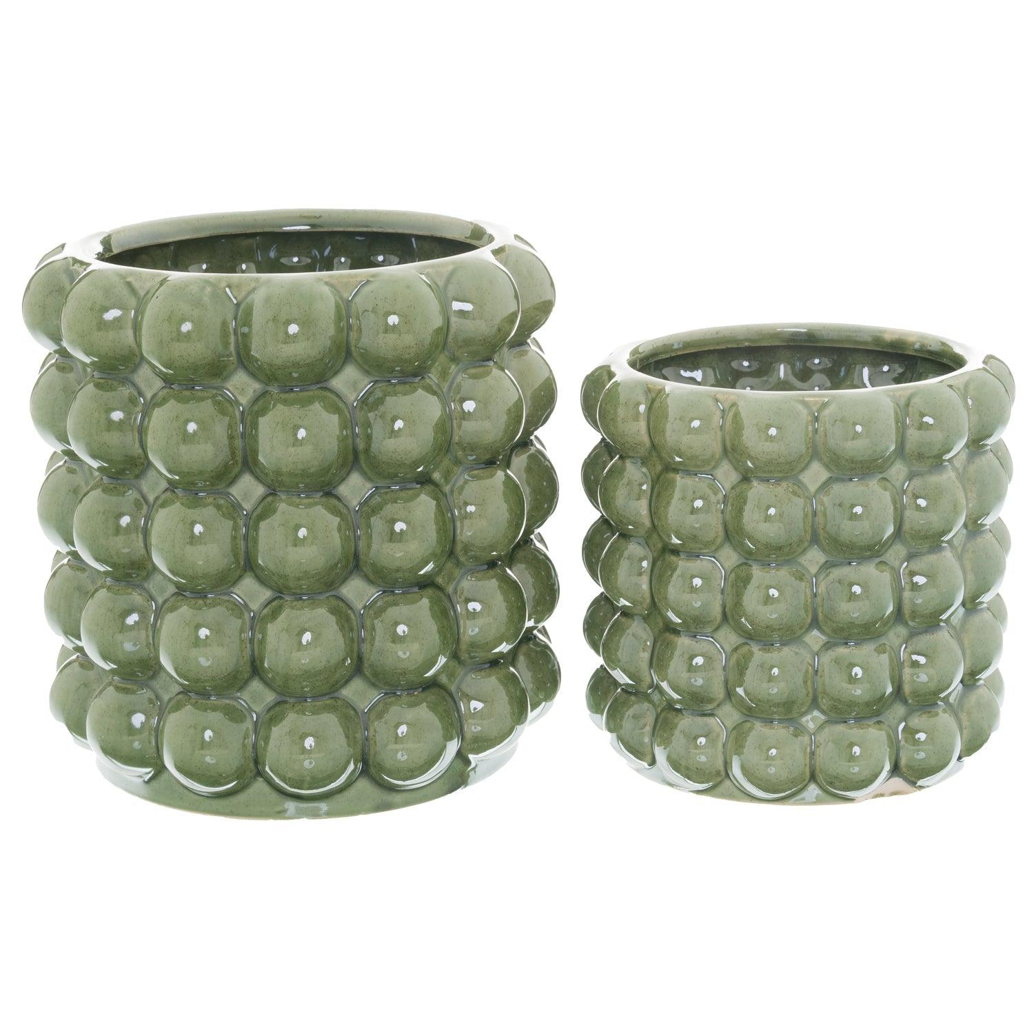 Seville Collection Large Olive Bubble Planter - Vookoo Lifestyle