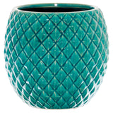 Seville Collection Teal diamond Planter - Vookoo Lifestyle