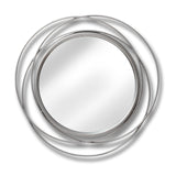 Silver Circled Wall Art Mirror - Vookoo Lifestyle