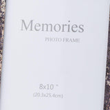 Silver Foil Metallic 8X10 Frame - Vookoo Lifestyle