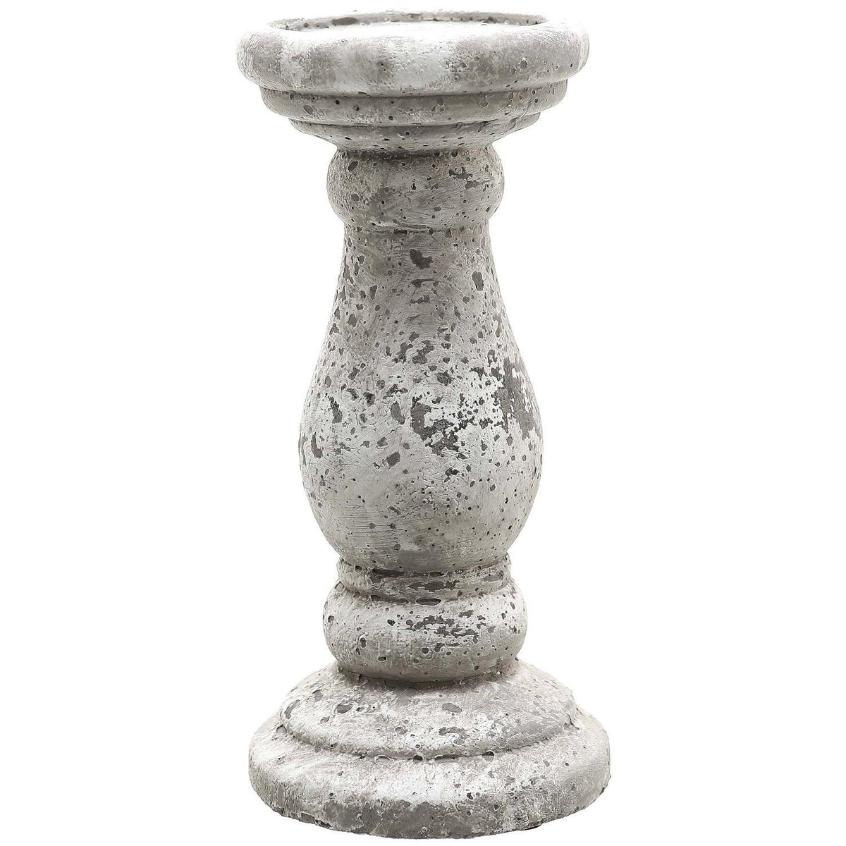Small Stone Ceramic Candle Holder - Vookoo Lifestyle