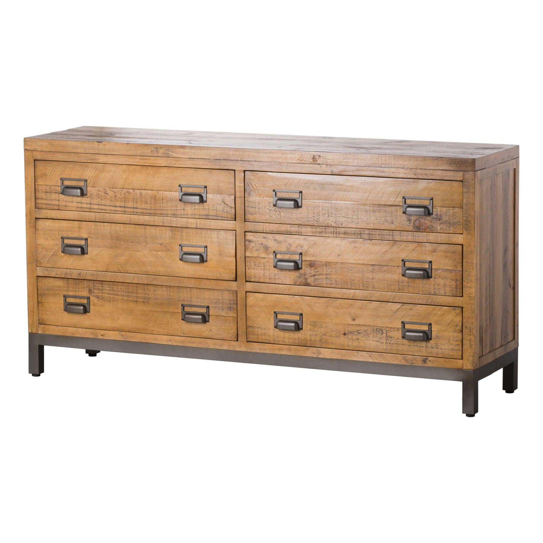 The Draftsman Collection Six Drawer Chest - Vookoo Lifestyle