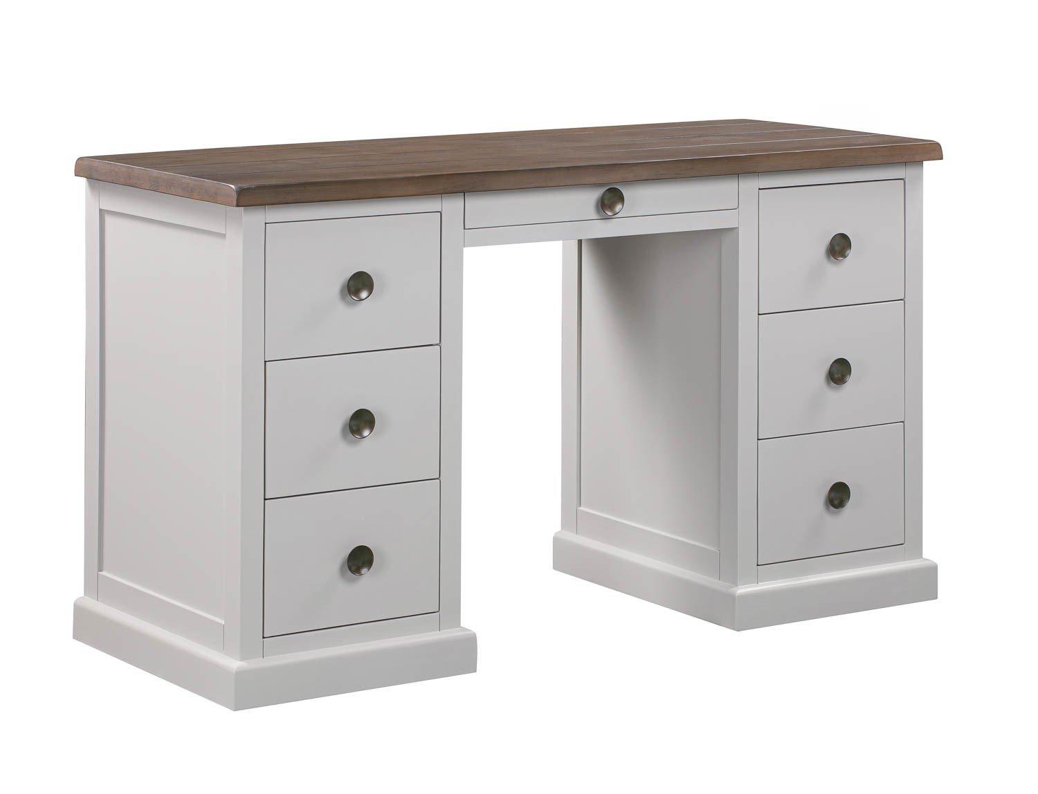 The Hampton Collection Seven Drawer Desk - Vookoo Lifestyle