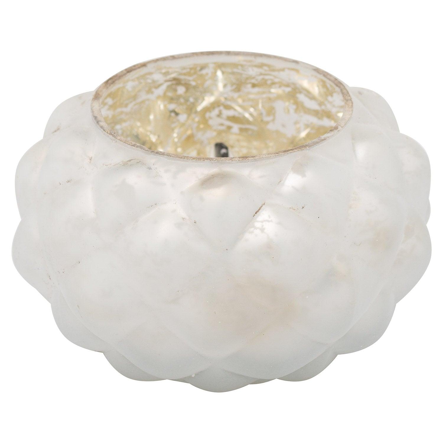 The Noel Collection Medium White Votive Candle Holder - Vookoo Lifestyle