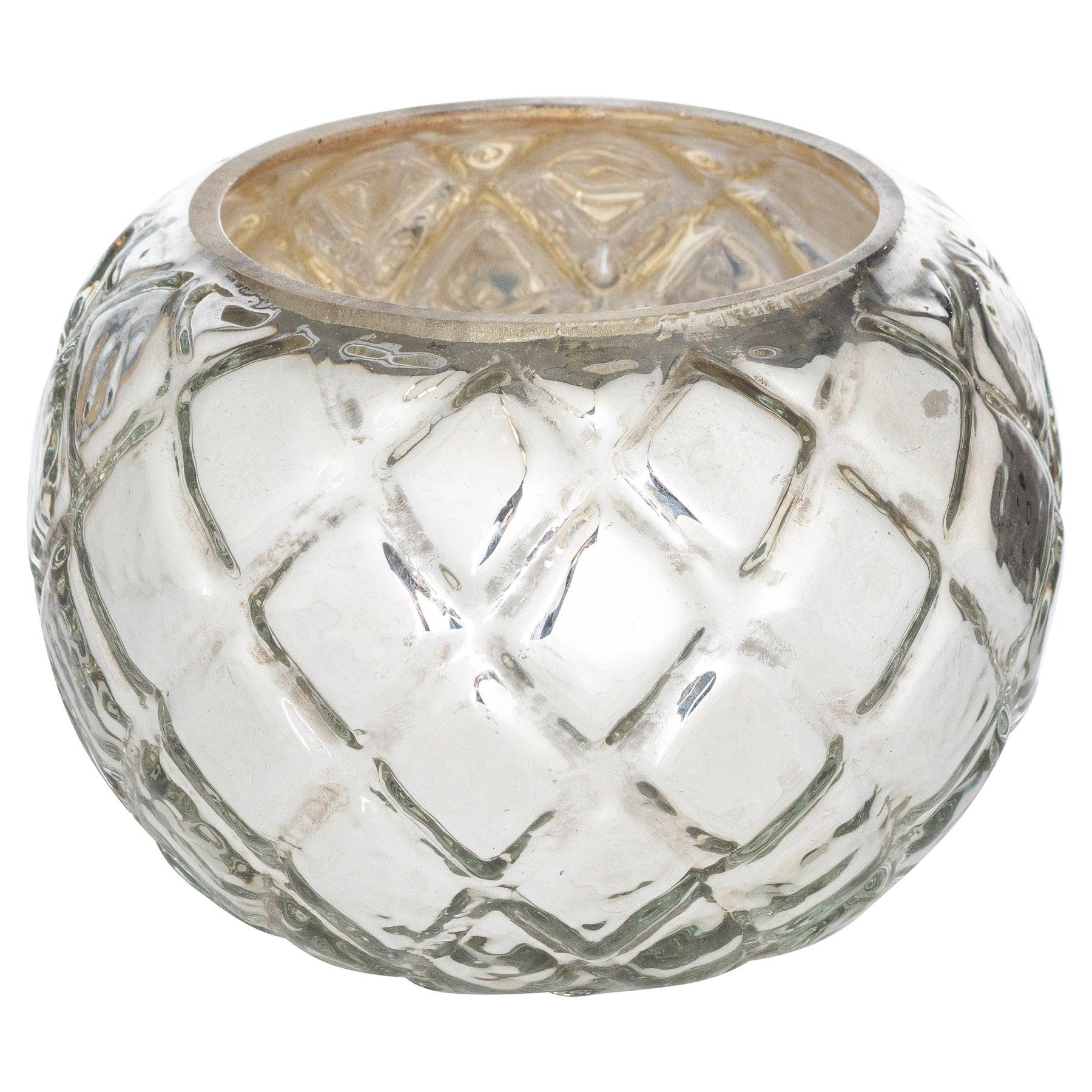 The Noel Collection Silver Etched Tealight Holder - Vookoo Lifestyle