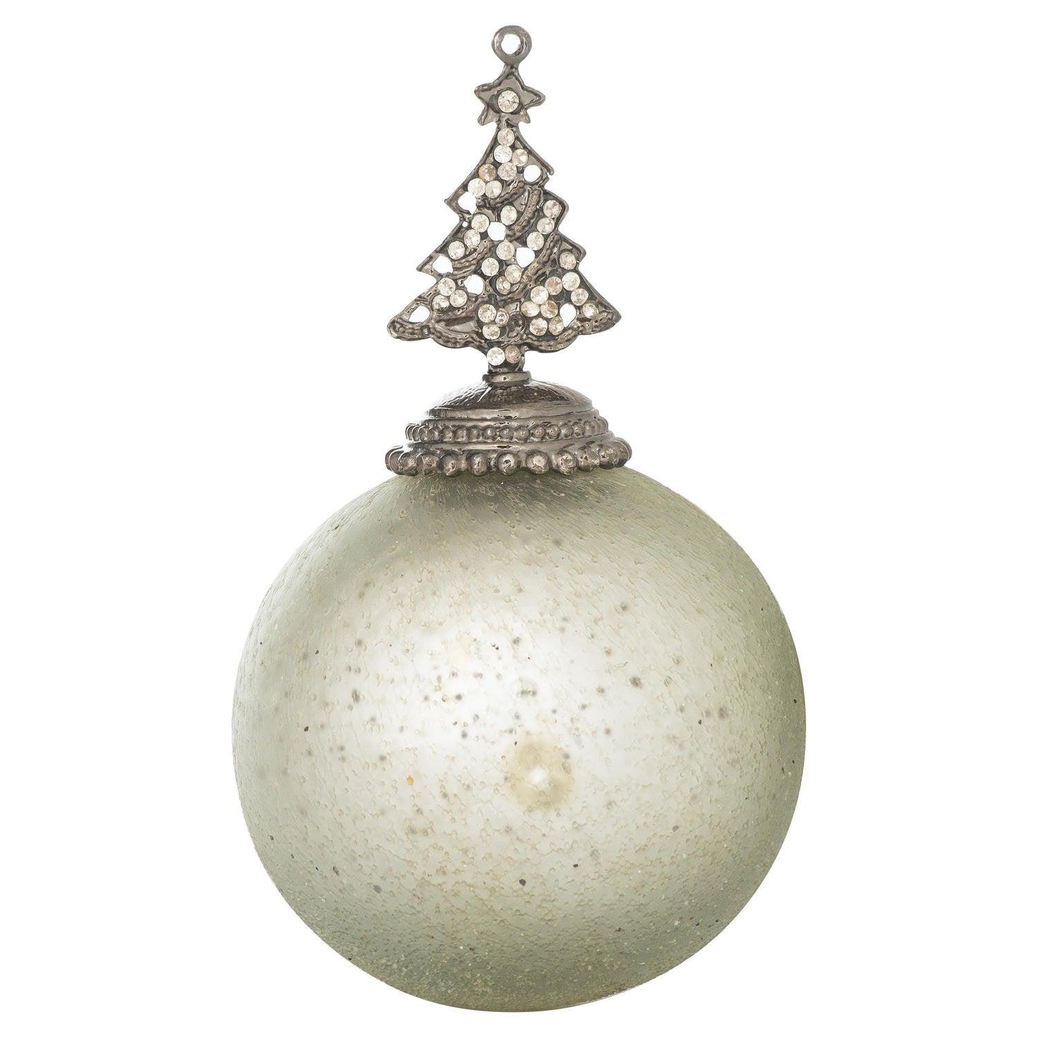 The Noel Midnight Silver Collection Tree Top Bauble - Vookoo Lifestyle