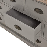 The Oxley Collection Nine Drawer Chest - Vookoo Lifestyle