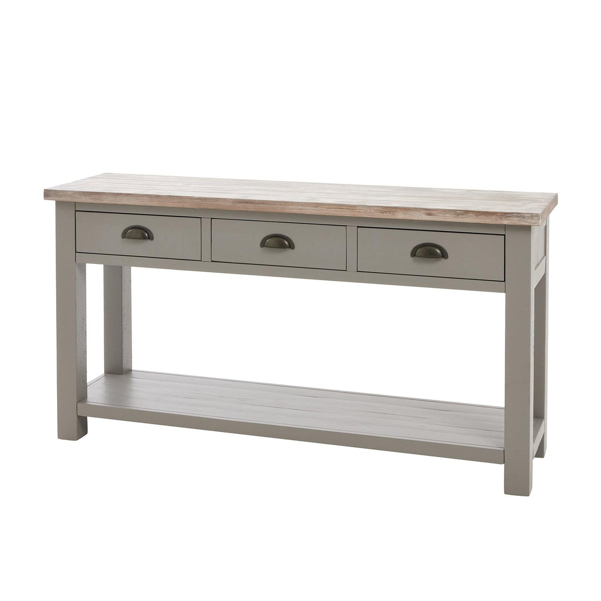 The Oxley Collection Three Drawer Console Table - Vookoo Lifestyle